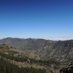 Landschaft im inneren der Insel