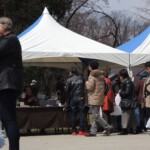 Polizei im Ueno Park :D
