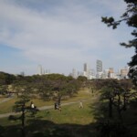 Rikyu Garden - Stadtblick