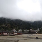 Wolken bei Miyajima