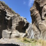 Ausgewaschene Felsen
