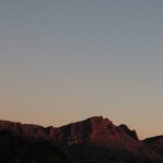 "Alpen"glühen beim Teide