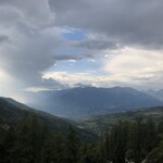 Gewitter im Hintergrund Gewitter im Hintergrund