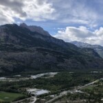Ausblick aus dem Klettergebiet Ausblick aus dem Klettergebiet