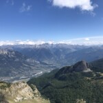 Gipfelblick vom Tête de Gaulent Gipfelblick vom Tête de Gaulent
