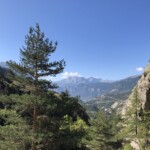 Blick vom Klettergebiet bei Prelle Blick vom Klettergebiet bei Prelle