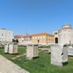 Reste des Forum Romanum in Zadar Reste des Forum Romanum in Zadar