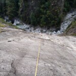 Mehrseillänge bei Gordona