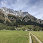 Am Anfang des Panoramico Wanderweges