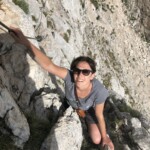 Am Ende des Klettersteigs Am Ende des Klettersteigs