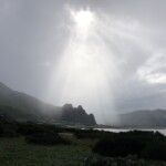 Ein paar Sonnestrahlen mit Regen