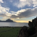 Interessante Licht und Wolkenspiele
