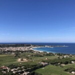 Ausblick auf San Vito vom Pizzo Monaco