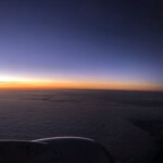 Aus dem Flieger...