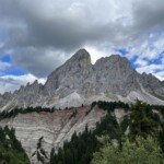 Blick zurück auf den Kleinen Peitlerkofel Blick zurück auf den Kleinen Peitlerkofel