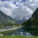 Blick vom Karrersee auf Monte Cristallo