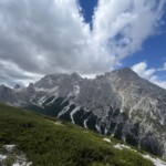 Blick auf den Monte Cristallo