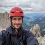 Endlich - Gipfel Vajolettürme - Torre Stabeler - Bozen im Hintergrund