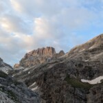Abendstimmung - Kesselkogel glüht ein wenig
