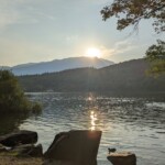 Abendstimmung am Montiggler See Abendstimmung am Montiggler See