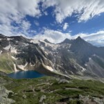 Den See gab es vor 100 Jahren nicht - Es war alles noch Gletscher Den See gab es vor 100 Jahren nicht - Es war alles noch Gletscher