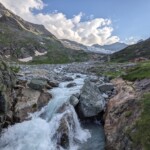 Blick auf den 2. Gletscher Blick auf den 2. Gletscher