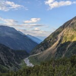 Der Blick Tief ins Stubaital Der Blick Tief ins Stubaital
