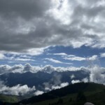 Wolken, Sonne, Berge... Wolken, Sonne, Berge...
