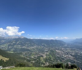Aussicht auf Meran und mehr