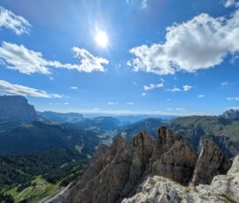 Schönste Aussicht vom Gipfel!