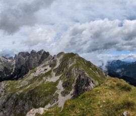 Panorama von der Cima Regade