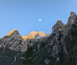 Sonnenuntergang in der Palagruppe