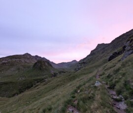 Abendstimmung an der Lodnerhütte