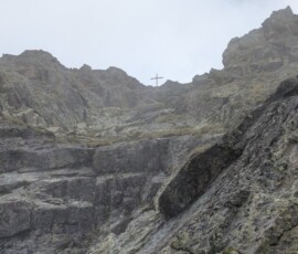 Blick zurück auf die Zielspitze