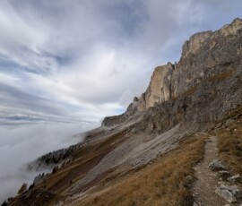 Diesmal mit Wolken