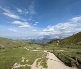 Aussicht zu den Fannes