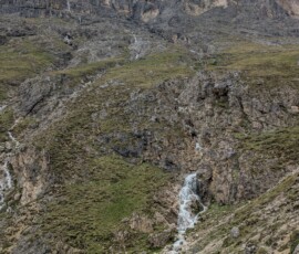 Danach kam etwas Wasser vom Berg