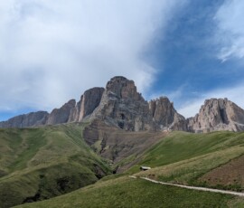 Blick zurück auf die Gruppe