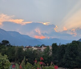 Abendstimmung von Bozen