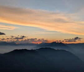 Sonnenaufgangstour - Da ist die Sonne