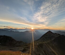 Sonnenaufgangstour - Nun ist sie ganz da