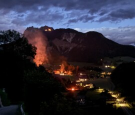Herz Jesu Feuer im Vilnösstal