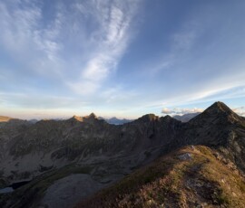 Blick zurück - Die Sonne kommt