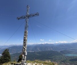 Gipfelkreuz am Penegal