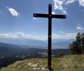 Gipfelkreuz #2 am Toval - Richtung Brenta