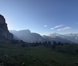 Morgenstimmung an Sella
