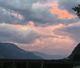 Abendstimmung im Etschtal